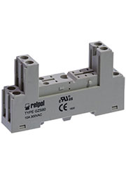 GZS80, Цоколь GZS80 к реле RМ84, RМ85 на рейку DIN35