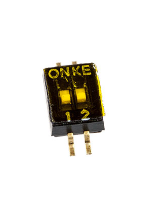 BMHP02S-CG-3F-M, Дип переключатель, (=1571983-1)  GDH02S04