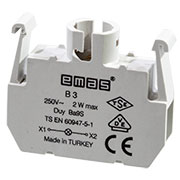 B3, Блок-контакт подсветки B3 без лампы