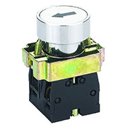 575482, Кнопка управления NP2-BA1345 с маркировкой, 1HO+1H3 IP40