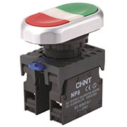 667178, Двойная, кнопка NP8-11S 1НО+1НЗ, IP65