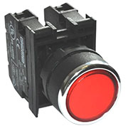 B1K1DK, Кнопка с подсветкой-светодиод красная