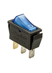 791 ПЕРЕКЛЮЧАТЕЛЬ 3 КОНТ. 250В/15.0А СИНИЙ