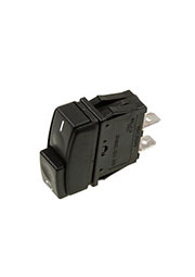 792 ПЕРЕКЛЮЧАТЕЛЬ 2 КОНТ. 250В/15.0А ЧЕРНЫЙ КНОПОЧНЫЙ