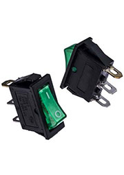 KCD3-101N-C3-G/3P ON-OFF, зеленый