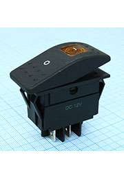 RK1-06N-12V желтый, 36-4462