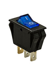 788 ПЕРЕКЛЮЧАТЕЛЬ 3 КОНТ. 250В/15.0А СИНИЙ (791)