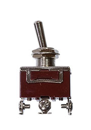 KN3C-102A, тумблер ON-ON, 3 винтовых контакта 10А 250В