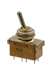 ПТ26-2В, тумблер рычажный (22-23г.) без протектора
