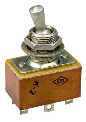 ТП 1-2В, тумблер рычажный метал. рычаг (22-23г.)