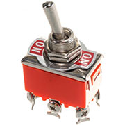 ТП2-2, тумблер ON-ON 2 группы контактов SQ0703-0030