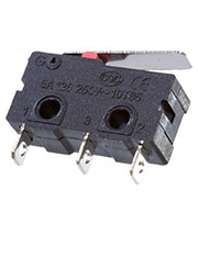 KW4-Z2F150, микропереключатель рычаг 3 контакта 5А/250В