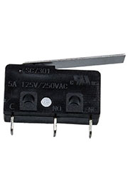 SC7301-A1, микропереключатель 3 контакта 250В 5А (JQ), пластина 23мм