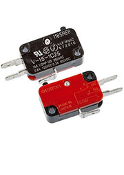 V-15-1C25, микропереключатель без лапки,250В 15А (XCK-010)