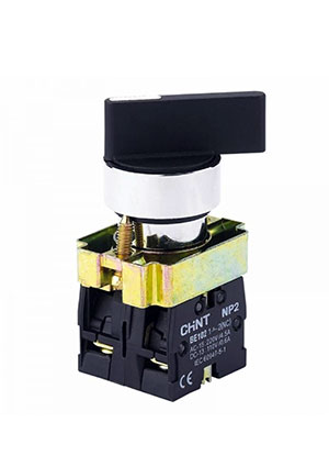 574858, Переключатель NP2-BJ33, 3 положения с фиксацией, 2НО IP40