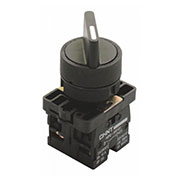 573775, Переключатель NP2-ED53, 3 положения с возвратом, 2НО IP40