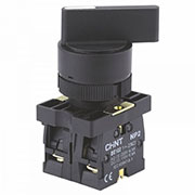 574108, Переключатель NP2-EJ21, 2 положения фиксацией, 1НО, IP40