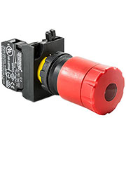 CP200ECS30, Кнопка аварийная включение отжатием , с подсветкой (1НЗ)