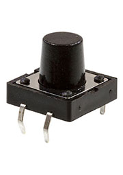 1211-121210.00, Кнопка тактовая, 12х12мм, h=10мм