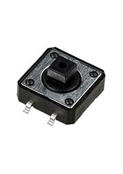1273SHIM-160G-G, кнопка тактовая 12х12 SMD h=7.3мм