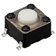 IT-1102W8-160G-G, кнопка тактовая 6х6 SMD h=4.3мм