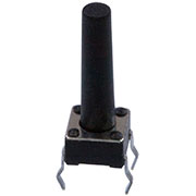 KAN0611-1701B, тактовая кнопка 6x6мм высота 17мм (=3-1825910-1)