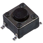 KAN0642-0431B010-42, кнопка тактовая SMD 6х6 h=4.3мм (=IT-1102W8-160G-G)