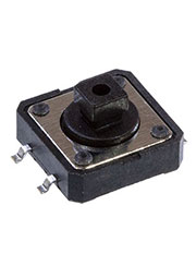 KAN1241-0731B-22, тактовая кнопка SMD 12х12х7.3мм (=1273SHIM-160G-G)