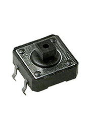1273HIM-160G-G, кнопка тактовая 12х12 h=7мм (аналог DTS-24N SWT9)
