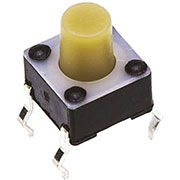 1-1825910-8, тактовая кнопка 6х6 h=7.3мм