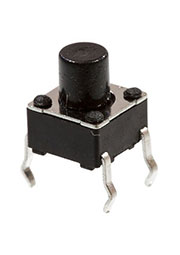 1165-667.0, Кнопка тактовая, 6х6мм, h=7мм