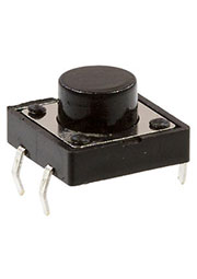 1206-12127.00, Кнопка тактовая, 12х12мм, h=7мм