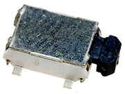 1571262-1, FSMMST тактовая кнопка боковая SMD белая с толкателем 5.6x4мм