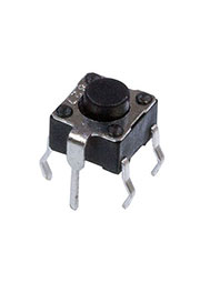 KAN0611Y-0501B-010, кнопка тактовая 6х6 h=5мм (TS-A2PS-130)