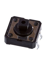 KAN1210-0731B 100-2242, кнопка тактовая 12х12 h=7.3мм (DTS-24N-V )