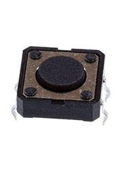 KAN1211-0431B010-42, тактовая кнопка 12х12х4.3мм (TSQA 12х12х4.3)