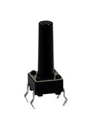 L-KLS7-TS6601-15-180, тактовая кнопка 6х6мм h 15мм