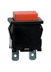 LC-8301BROT-G, кнопка красн.c фикс. 250В 10A (аналог EP-11)
