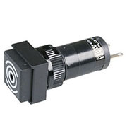 ADP16B4-0S0-0140, кнопка со звуковым сигналом 250В 3А