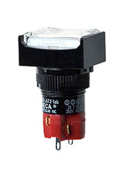 D16LAT2-1ABOW, кнопка без фиксации 250В 5А