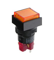 D16LMS1-1ABOO, кнопка без фиксации 250В 5А