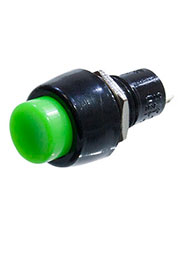 PBS20 36-3073, кнопка 250В 1А (2с) ON-OFF зеленая Micro