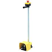 PDKA11GX10, Педаль с защитной крышкой 2x(1НО+1НЗ) (с возм. подкл. аксессуаров)