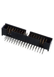 5103310-7, Проводные клеммы и зажимы 100X100 HDR 2X017P R/A LOW PROFILE