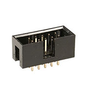 BH-10(IDC-10MS), вилка на плату шаг 2.54мм прямая  (118-A-10GSK)