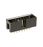 BH-14(IDC-14MS), вилка на плату шаг 2.54мм прямая (118-A-14GSK)