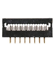 FDC-16, вилка на плату и на шлейф шаг 2.54мм (123-16GK)