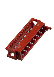 1-215083-4, Micro-Match-14 вилка на шлейф 1.27мм