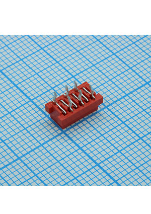 215079-6, Проводные клеммы и зажимы FOB 6P TOP ENTRY
