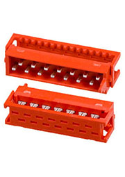 8-215083-4, Micro-Match-14 вилка на шлейф 1.27мм